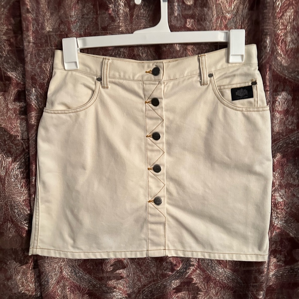 Harley Davidson Denim Skirt